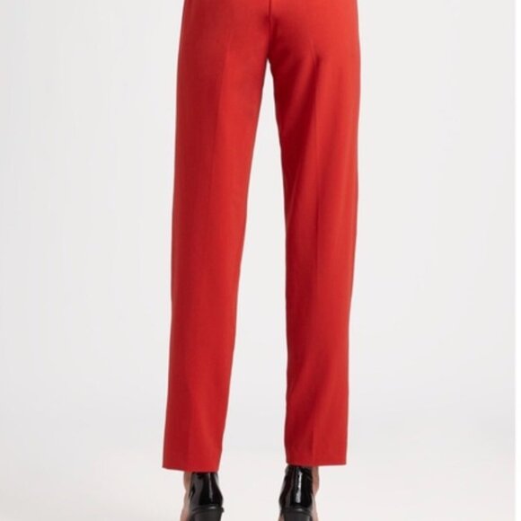 Vince Geranium Red Track Trouser SZ 6 - Picture 2 of 9